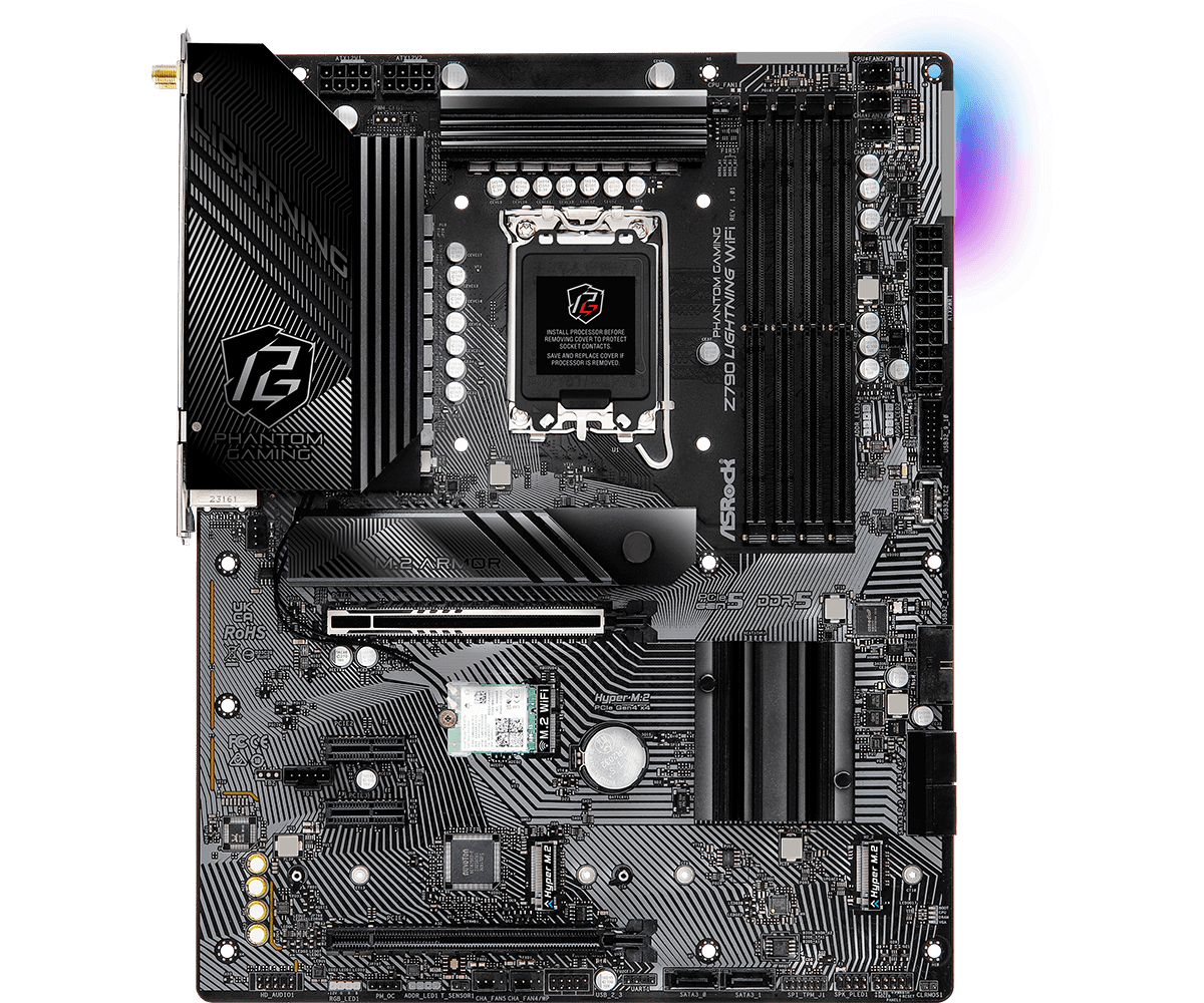 ASRock PHANTOM GAMING Z790 Lightning WiFi Motherboard